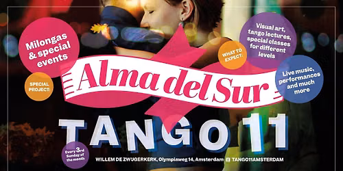Tango11-Alma del Sur with live music : Cuarteto del Tango, DJ Lucas Antonisse