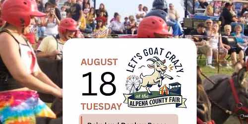 Dairyland Donkey Races @ The Alpena County Fair
