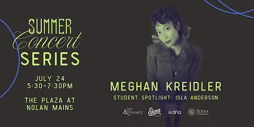 Summer Concert Series: Meghan Kreidler of Kiss the Tiger