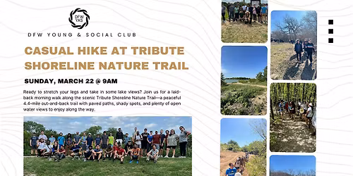 Casual Hike at Tribute Shoreline Nature Trail