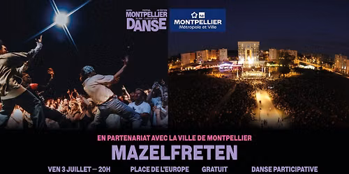 MazelFreten sur la Place de l\u2019Europe Montpellier (gratuit)