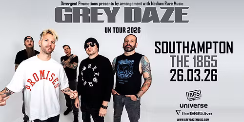 Grey Daze at The 1865, Southampton