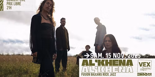 Al'Kh\u00e9na au Vacarme Exquis - Concert Live - Fusion Balkans Jazz M\u00e9tiss\u00e9