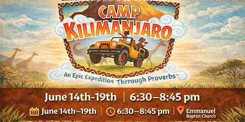 VBS 2026 Camp Kilimanjaro