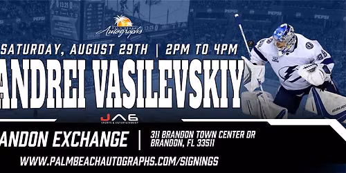ANDREI VASILEVSKIY - Public Signing at the BRANDON Store!