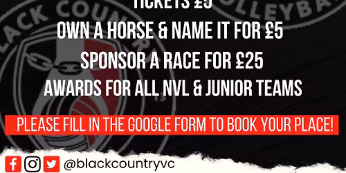Black Country Presentation Evening & Race Night
