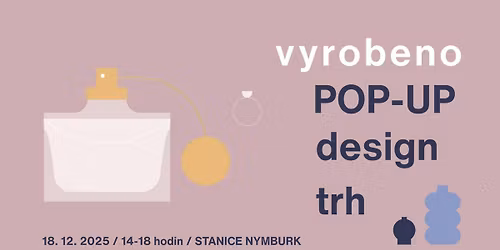 Vyrobeno pop-up design trh v Nymburce