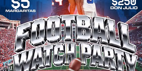 Cowboys Vs Texans with $1 Wings and $5 Margaritas