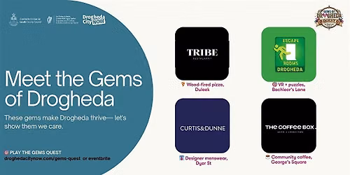 Gems of Drogheda Quest: City-Wide Treasure Hunt & Escape Game
