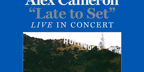 Alex Cameron at Polaris Hall