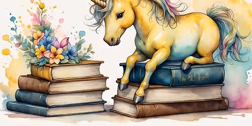 Yksisarvisilta kirjastossa