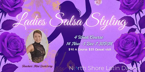 Ladies Salsa Styling 4 Week Course