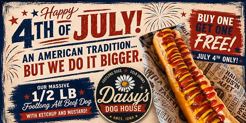4th of July at Daisy's