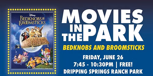 Movie Night: Bedknobs & Broomsticks