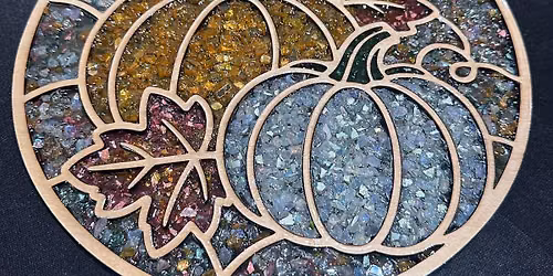 Fall Crushed glass at Wandering Roots 9\/18\/26