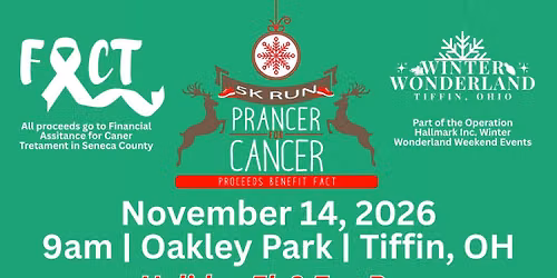 2026 Prancer for Cancer Holiday 5k & Fun Run | Benefit for FACT