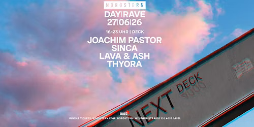 DAY|RAVE w\/ Joachim Pastor