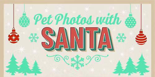 Pet Photos with Santa