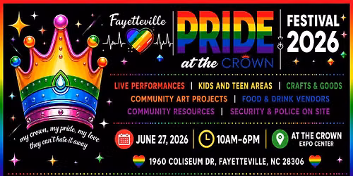 Fayetteville PrideFest 2026