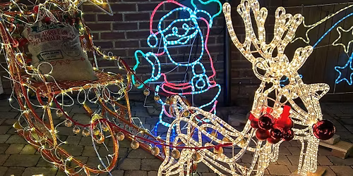 Winter Christmas Lights Willingdon Park Drive lit up every day throughout December 4.15-10pm \ud83c\udf84\ud83c\udf1f\ud83c\udf84