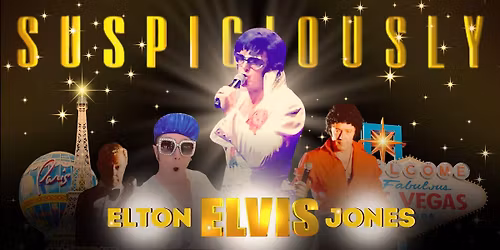 Suspiciously Elvis and Elton at The Angmering Manor Hotel