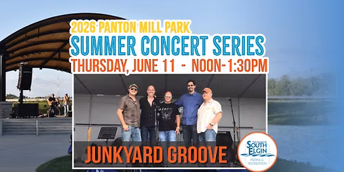 Summer Concert Series: Junkyard Groove — Panton Mill Park