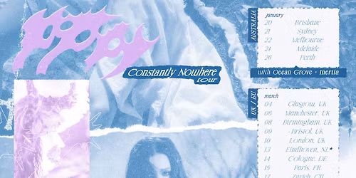Poppy - \ufeff\ufeffConstantly Nowhere tour 2026 | M\u00fcnchen