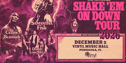 Samantha Fish, Cedric Burnside, & Daddy Long Legs at Vinyl Music Hall