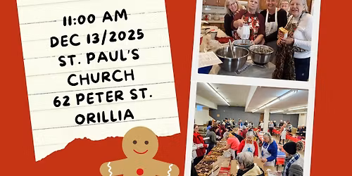 Orillia Grandmothers to Grandmothers Cookie Walk