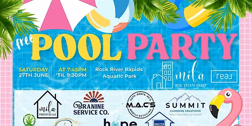 Pool Party at Rock River Rapids