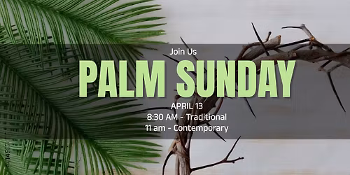 Palm Sunday Service