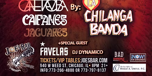 Tributo A Los 3 Grandes Cainfanes, Jaguares, y Cafe Tacvba