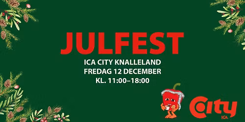 Julfest på City Knalleland