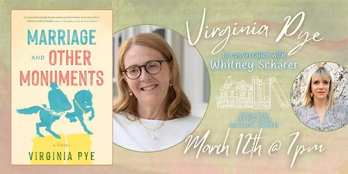 Virginia Pye in Conversation with Whitney Scharer