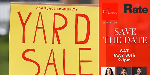 CDA PLACE - Community Yard Sale Day 2026