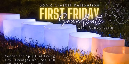 May Sound Bath- Donation Based First Friday- May 1 w\/ Renee Lynn