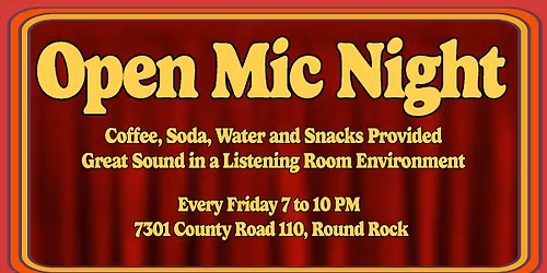 Open Mic Night