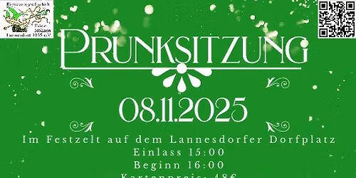 Prunksitzung mit Proklamation Kinderprinzenpaar