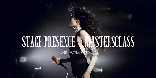 Stage Presence Masterclass In Paris