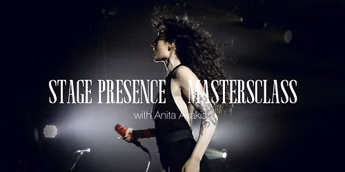 Stage Presence Masterclass In Paris