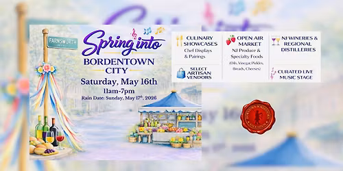 Spring into Bordentown City - May 16th