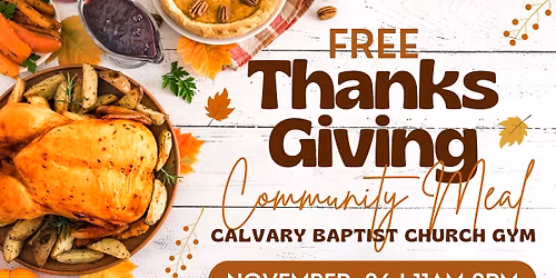 Thanksgiving Community Meal