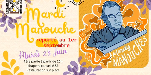 Les Mardis Manouches + Jam