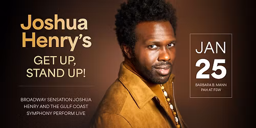 Joshua Henry's Get Up, Stand Up!