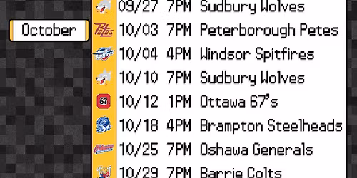 Sudbury Wolves vs. Oshawa Generals