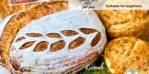 Basic Swirl Sourdough Bread & Focaccia Workshop
