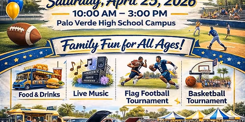 Palo Verde Titans Spring Festival and Annual Alumni Baseball Game sponsor by the PTSA