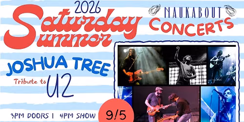 Saturday Sunset Series: Joshua Tree | Tribute to U2 | September 5