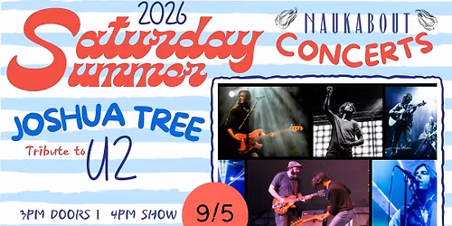 Saturday Sunset Series: Joshua Tree | Tribute to U2 | September 5