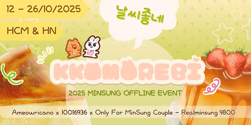 KKOMOREBI - MinSung Offline Event in HCM